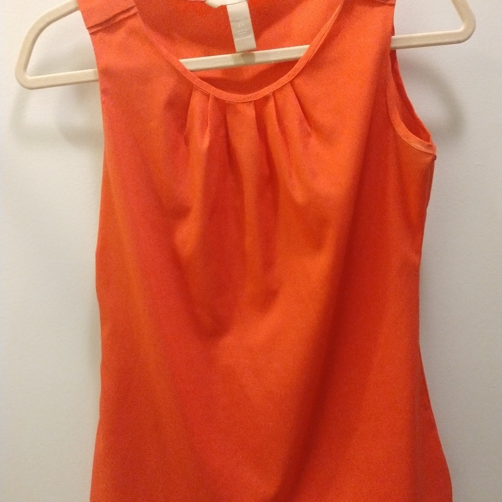 Banana republic orange dress shirt